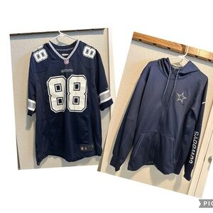 Cowboys 2-for-1 (88 jersey and Cowboys zip up hoodie)
